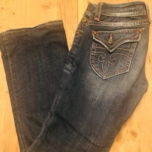 Rock Revival jeans Sz 32 but fit like a 31